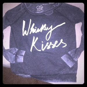 ❤CHOR pre-ripped sweatshirt!